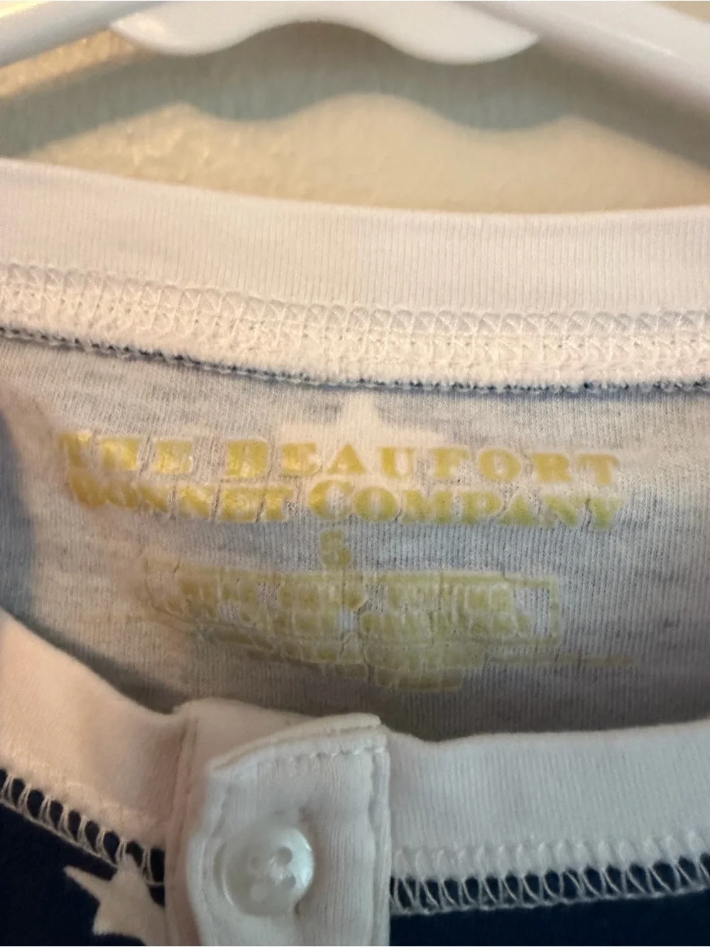 The Beaufort Bonnet Company Kids Navy Star Pajama Set